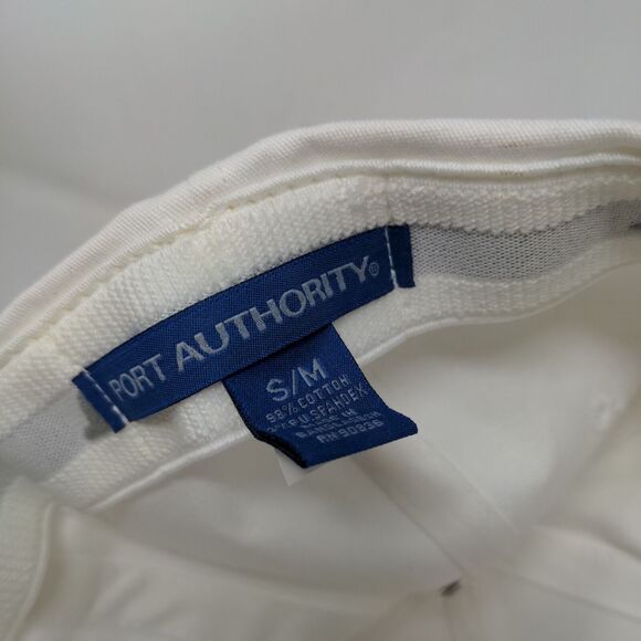 Port Authority Men's Fitted Hat S-M Embroidered MSU Ice Hockey Logo Cotton Blend - Picture 9 of 9